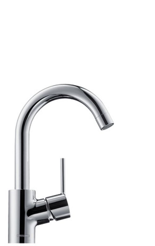 Hansgrohe-HG-Waschtischmischer-Talis-S-hoher-Auslauf-chrom-32070000 gallery number 1